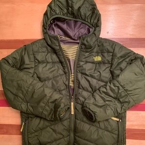 Boys reversible moondoggy puffer coat size 14/16